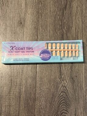 BTArtbox X Coat Soft Gel Nail Tips - Light Nude French Press-On Set